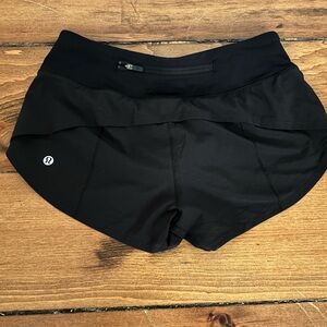 lululemon athletica Women's Jet Black Athletic Shorts